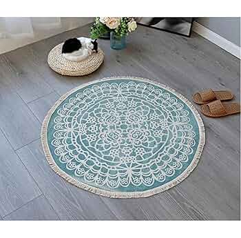 Amazon｜円形マット カーペット 玄関マット 屋内 ドアマット